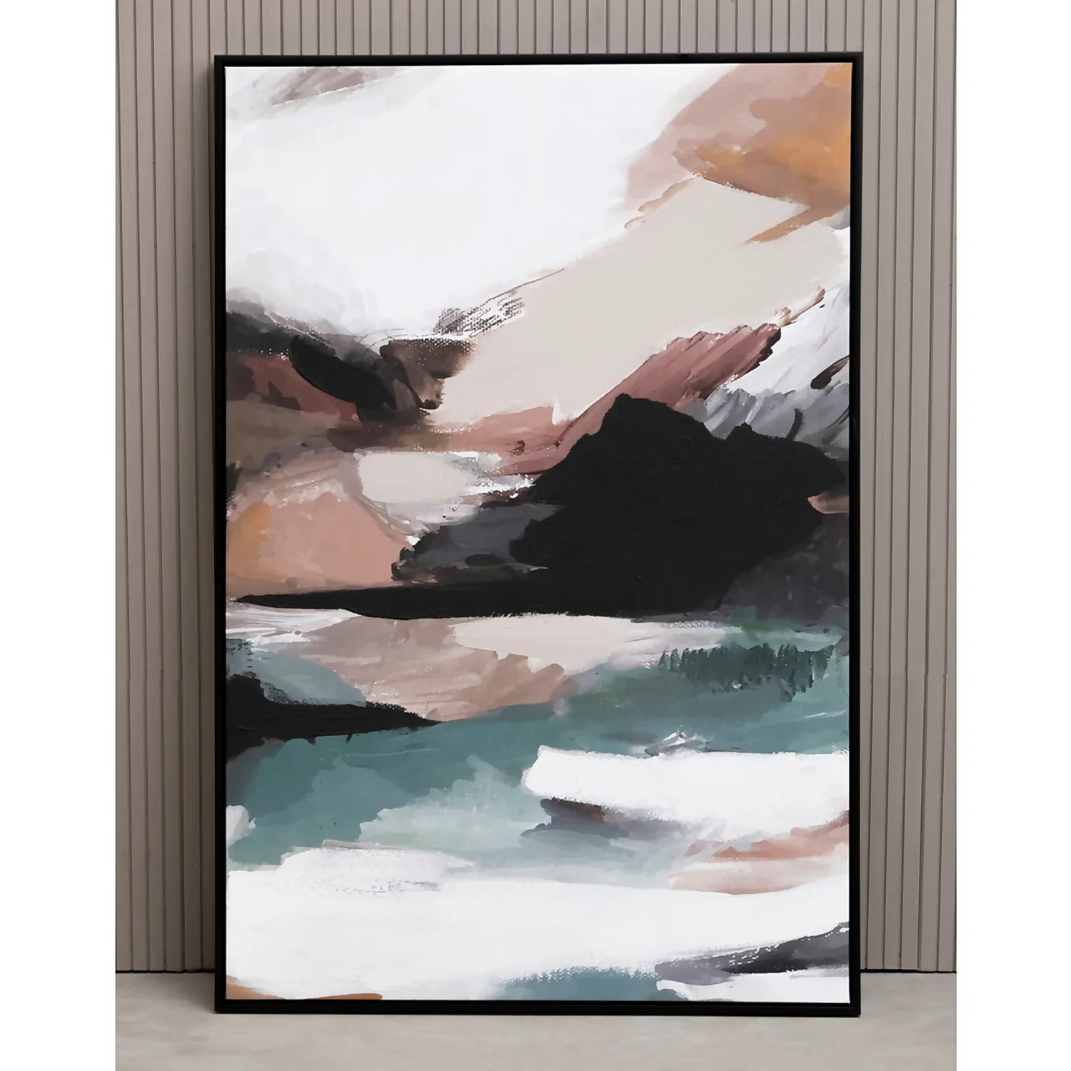 Astratto Modern Abstract Wall Art - Multicoloured - 83x123cm - Image 3
