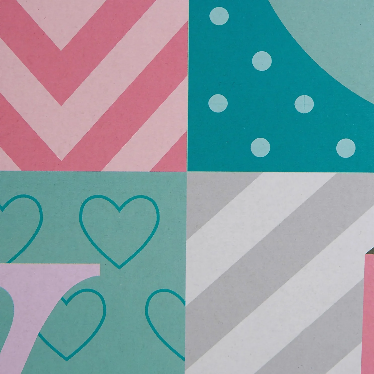 Kids Love Wall Plaque - 40x40cm - Image 3